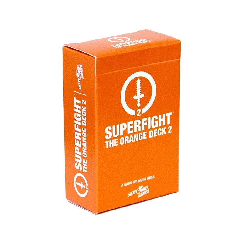Skybound Superfight Orange Deck 2 : 100 New Nerdy Cards for The Game of Absurd Arguments | Party Game Expansion, 3 or More Players, Ages 11 Above - Image 1